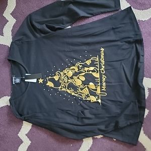 Black Christmas Cat Shirt